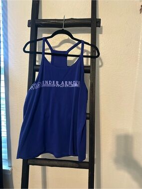 Under Armour Royal Blue Racerback Performance Tank Top